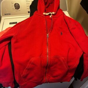 Ralph Lauren Red and Cream Jacket
